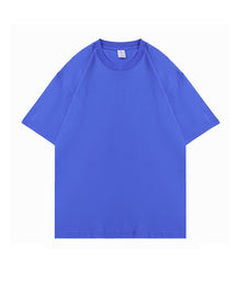 Goinluck カラー豊富 レディース 無地 ゆったり 着痩せ ラウンドネック 定番 カジュアル ボリューム 半袖 Tシャツ